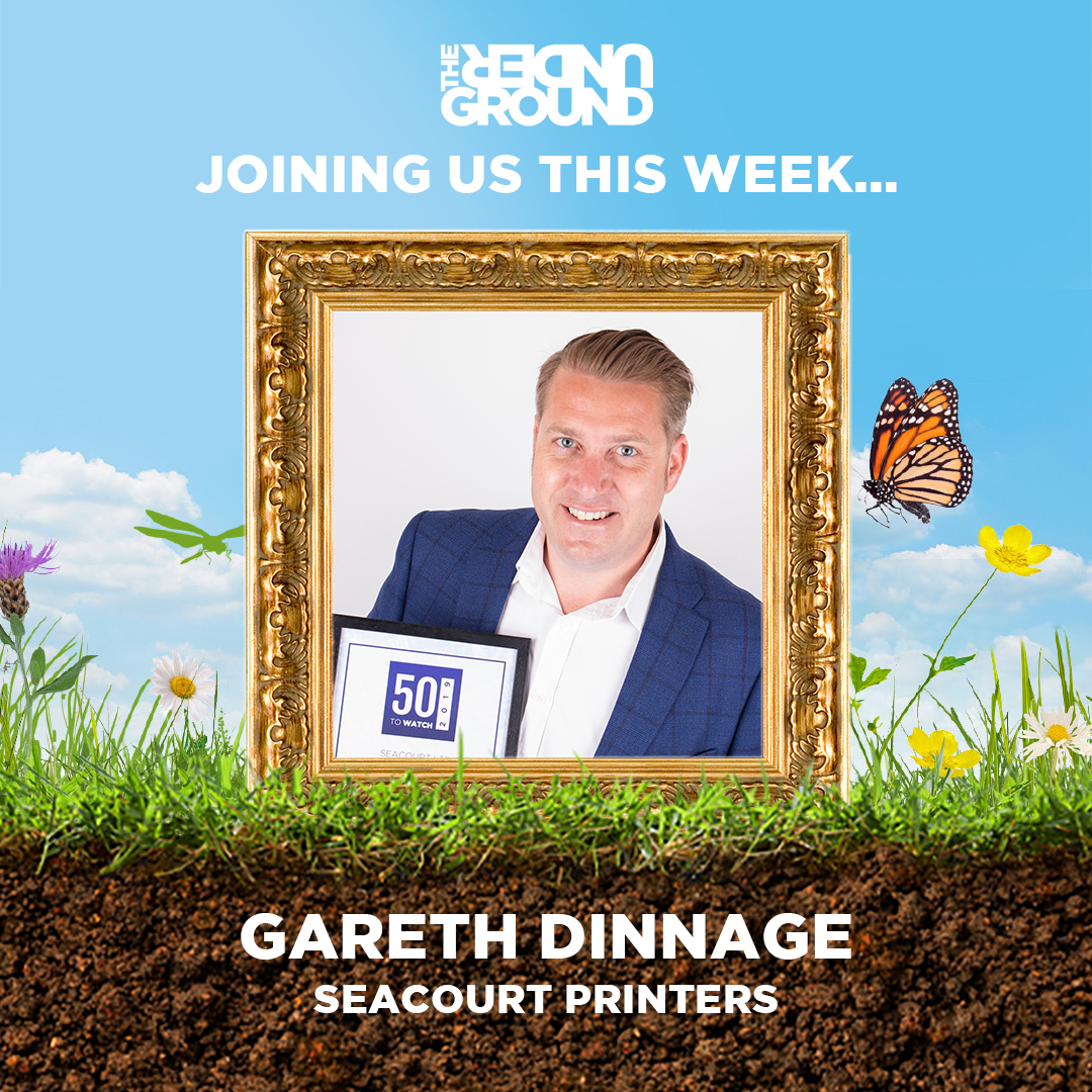 Episode 4 – Planet Positive Printing – Gareth Dinnage, Seacourt Printers